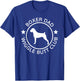 Funny Boxer Dad Wiggle Butt Club Father's Day T-Shirt - T-Shirt | Royal