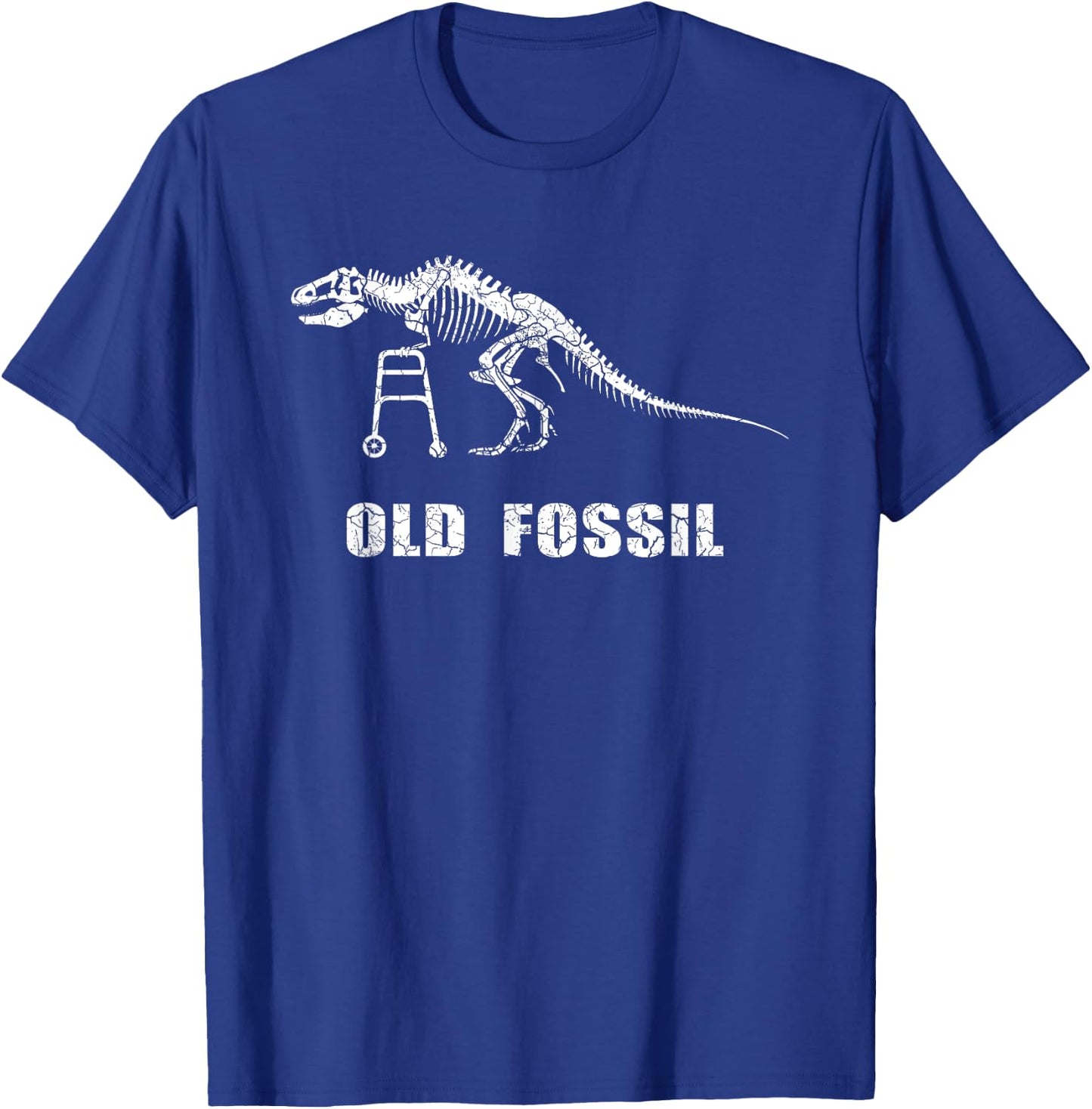 Old Fossil Funny Women T-Shirt - T-Shirt | Royal