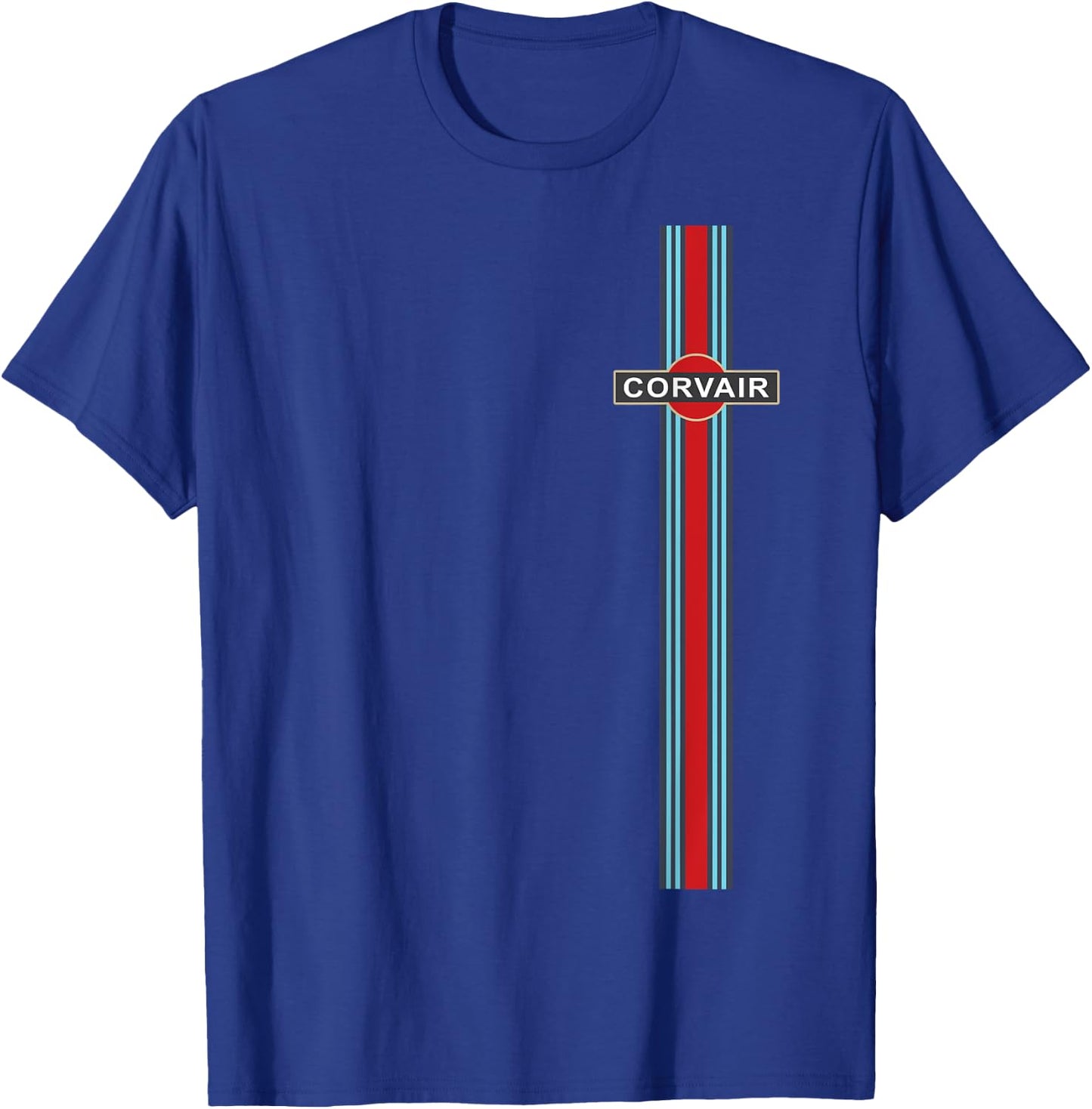 Corvair martini Racing Livery Tribute Style T-Shirt - T-Shirt | Royal