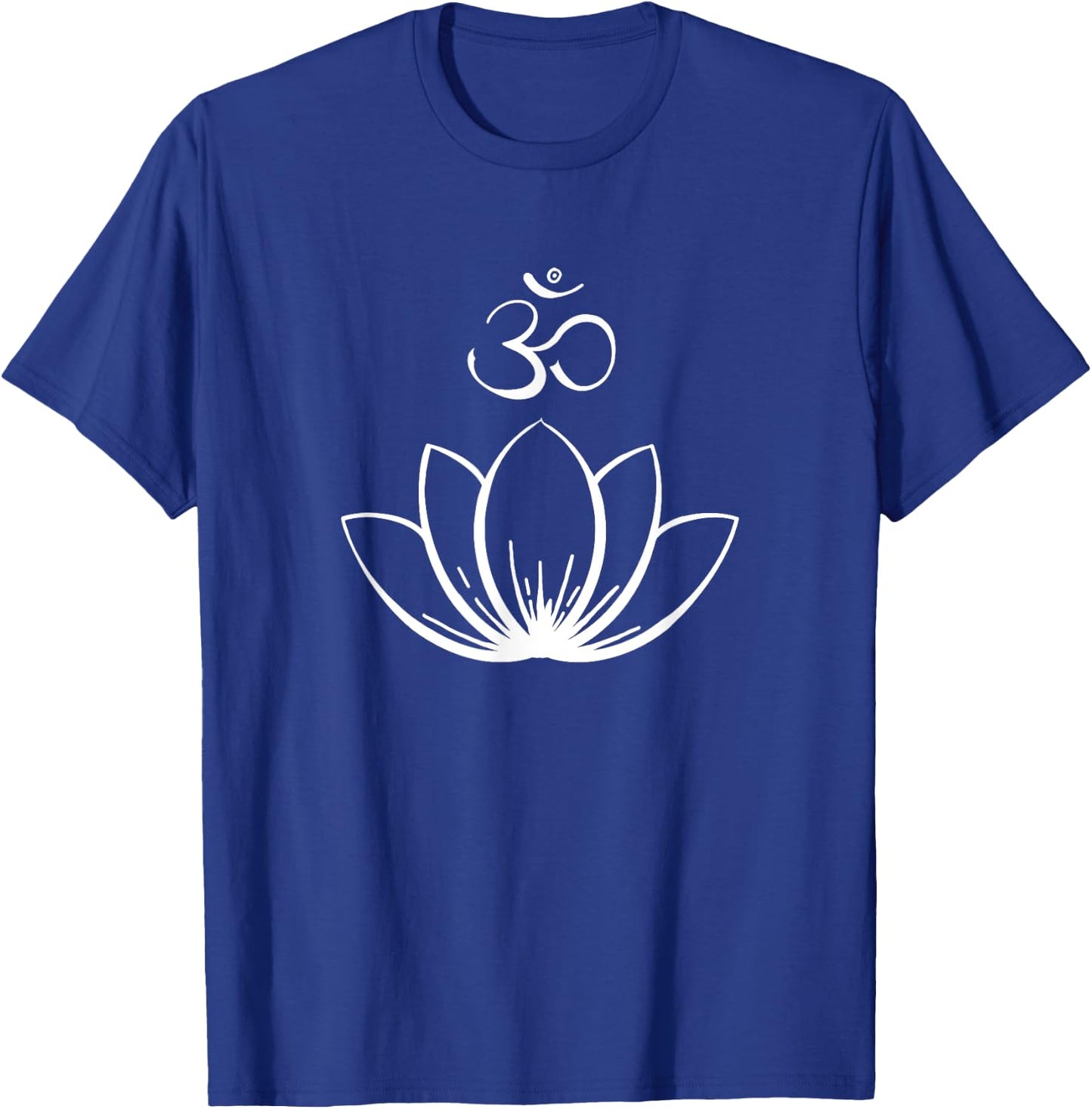 Lotus Ohm. Om Mandala T-Shirt - T-Shirt | Royal