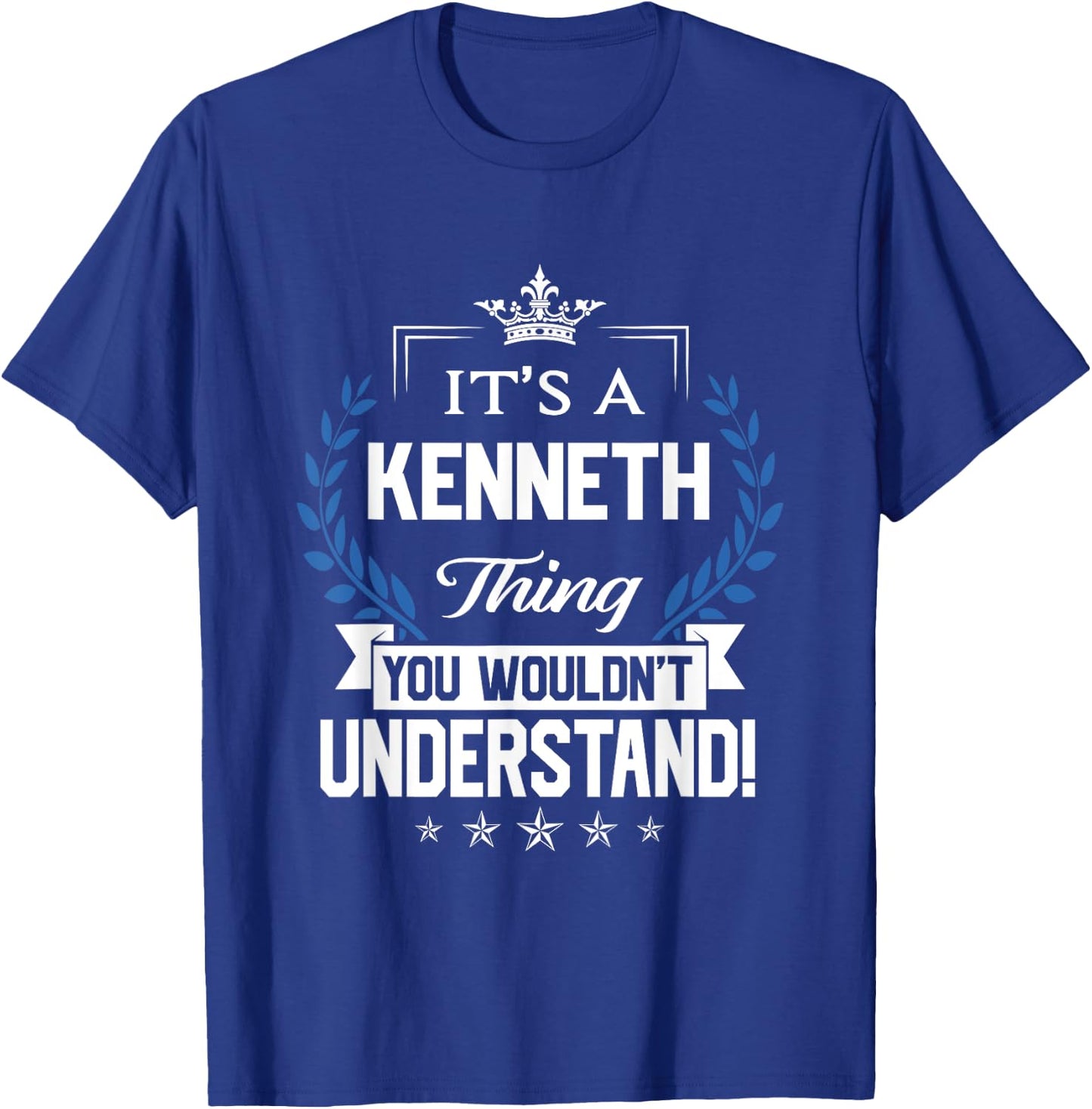 Kenneth Name - Kenneth Thing Name You Wouldn't Understand T-Shirt - T-Shirt | Royal