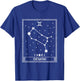 Gemini Star Sign T-Shirt - T-Shirt | Royal