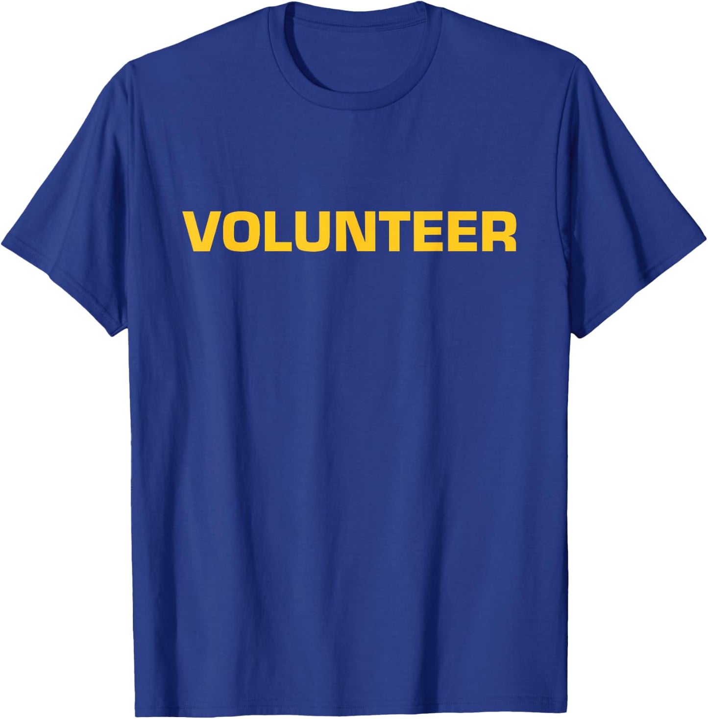Volunteer - Front & Back 103 T-Shirt - T-Shirt | Royal