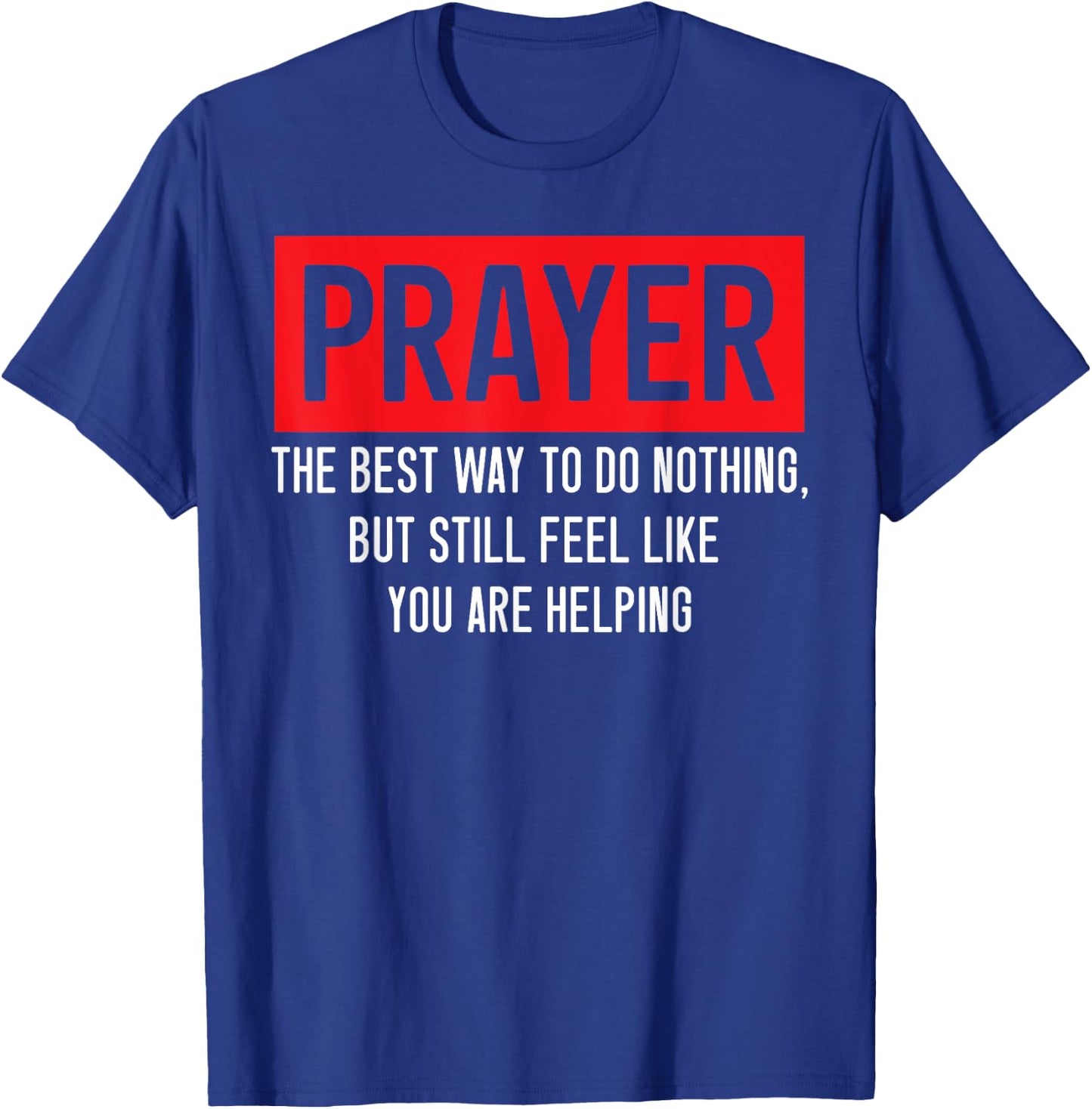 Atheism Anti-Religion Agnostic Freethinker Atheist T-Shirt - T-Shirt | Royal