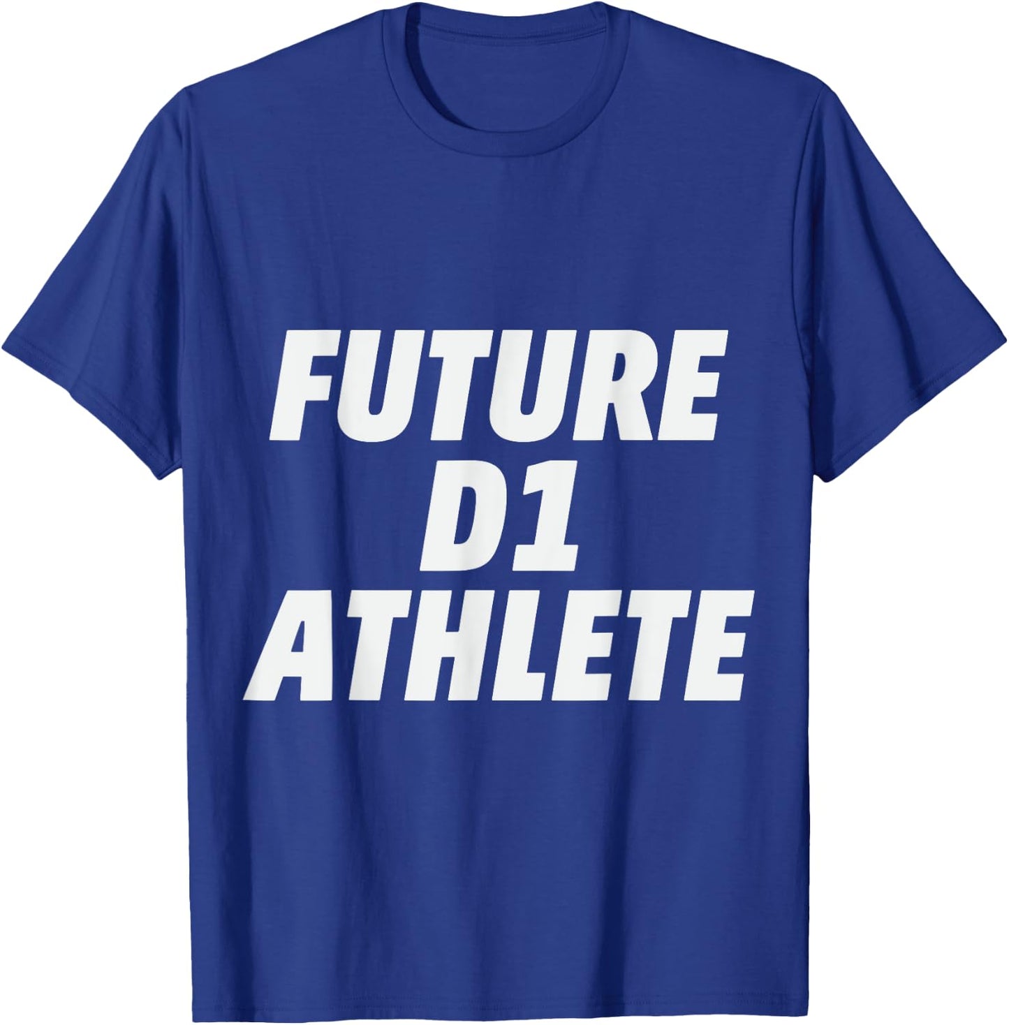 Future D1 Athlete T-Shirt - T-Shirt | Royal