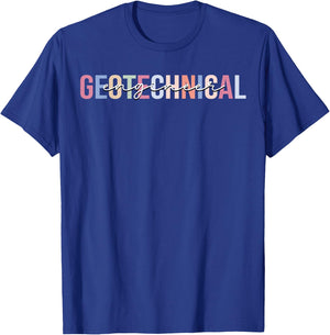 Geotechnical Engineer Engineering T-Shirt - T-Shirt | Royal