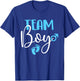 Team Boy - Gender Reveal Party Baby Shower Pregnancy T-Shirt - T-Shirt | Royal