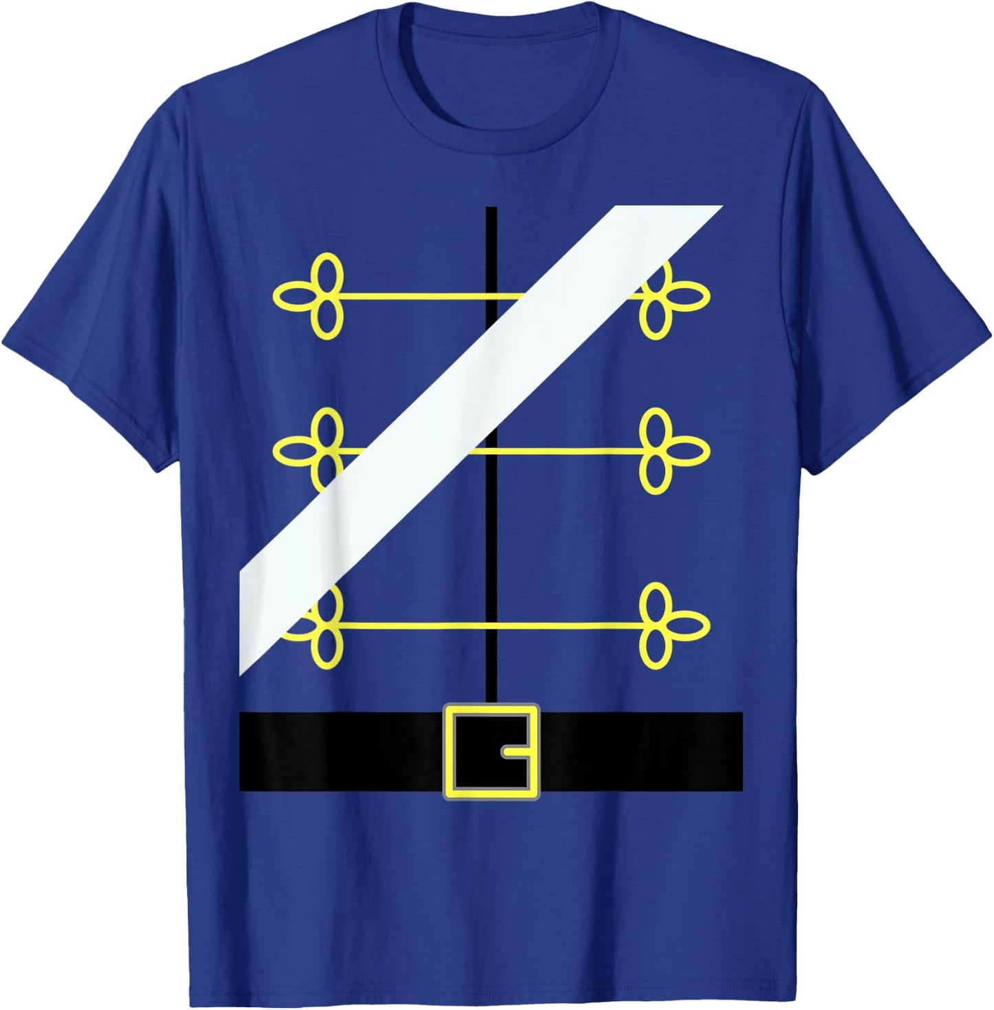 Nutcracker Toy Soldier Uniform, Funny Dress up Christmas T-Shirt - T-Shirt | Royal