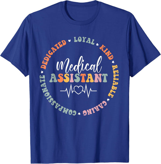 Medical Assistant Nurse Life Doctor Assistant Student T-Shirt - T-Shirt | Royal