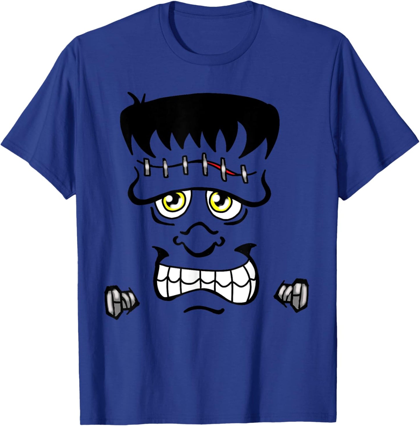 Frankenstein Munster Monster Halloween Costume Shirt T-Shirt - T-Shirt | Royal