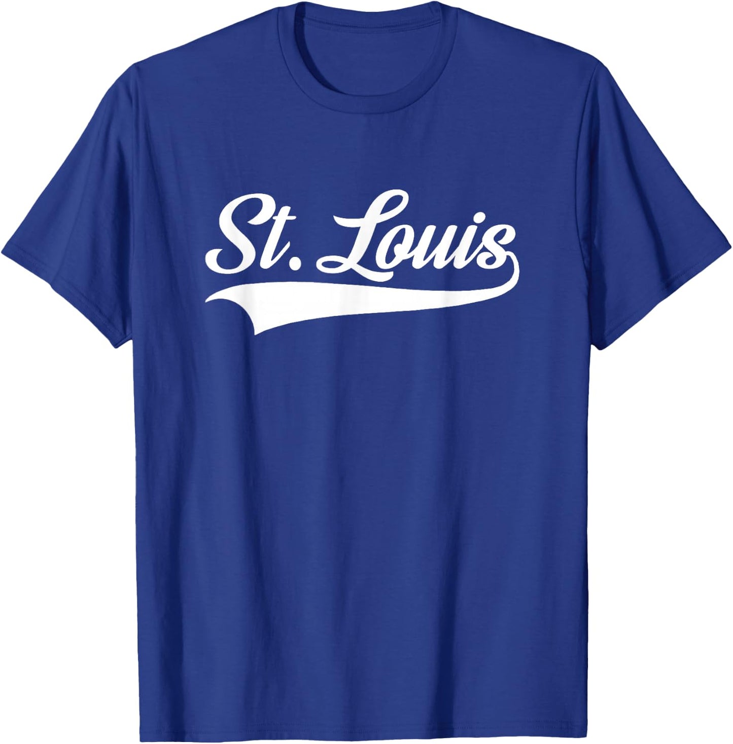 St. Louis - Hometown Pride - Throwback Design - Classic T-Shirt - T-Shirt | Royal