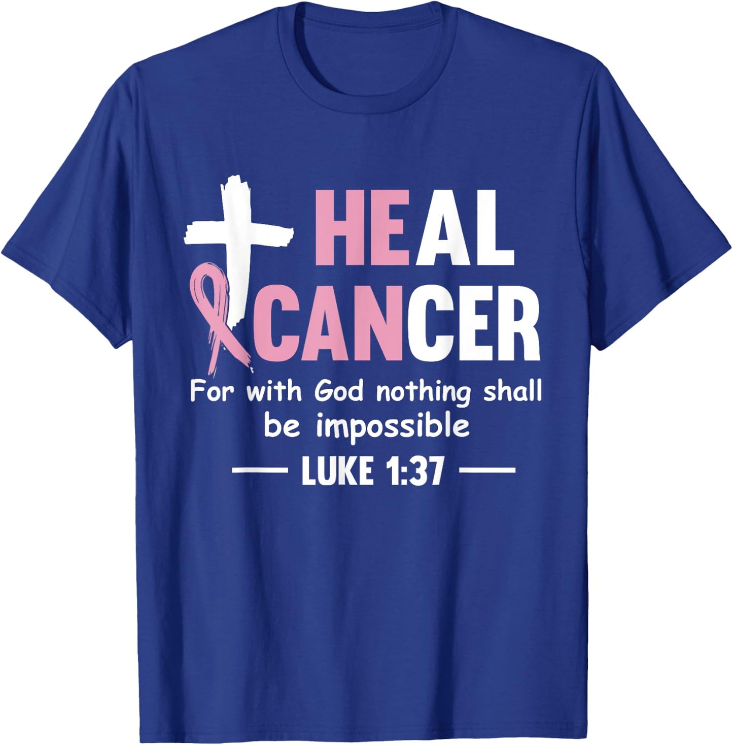 Breast Cancer Awareness Women Breast Cancer Awareness T-Shirt - T-Shirt | Royal