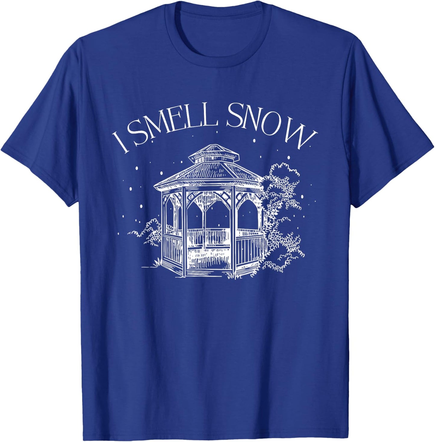 I Smell Snow Adult Joke Quote T-Shirt - T-Shirt | Royal