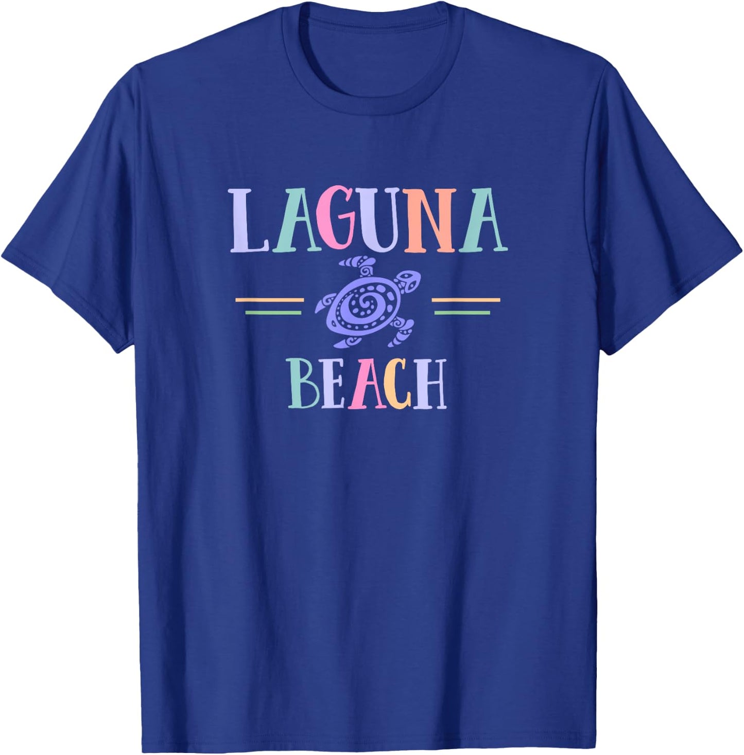 Laguna Beach Designs women boys girls souvenir T-Shirt - T-Shirt | Royal