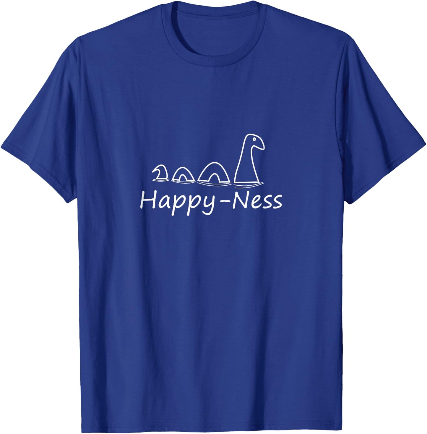 Happy-Ness Nessie Loch Ness Monster T-Shirt - T-Shirt | Royal