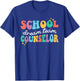 School Counselor Dream Squad Team Back To School Counseling T-Shirt - T-Shirt | Royal