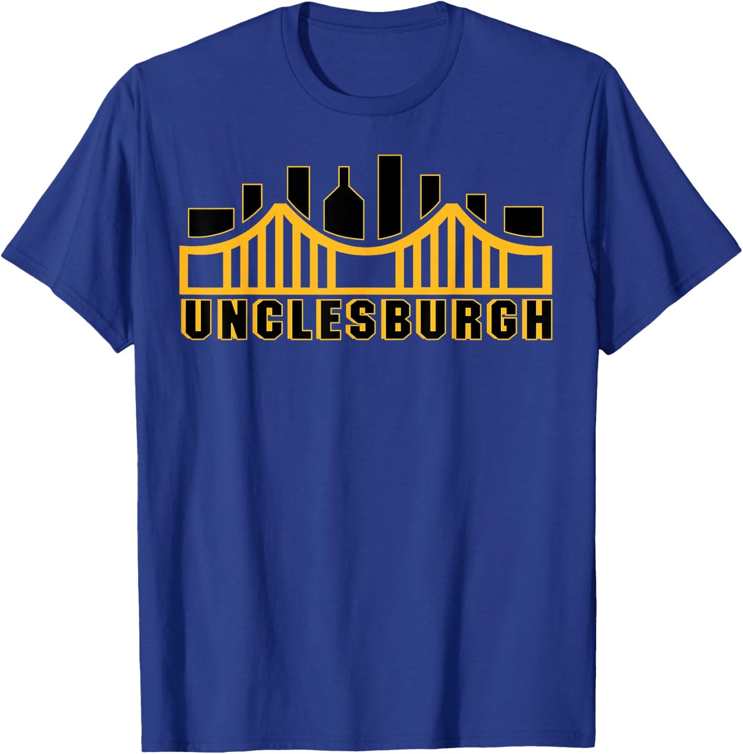 Pittsburgh Pennsylvania Favorite Uncle Unclesburgh Matching T-Shirt - T-Shirt | Royal