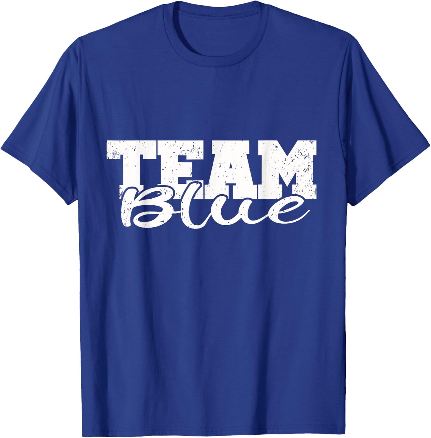 Sleepaway Summer Camp Color war Blue Team Spirit Kids T-Shirt - T-Shirt | Royal