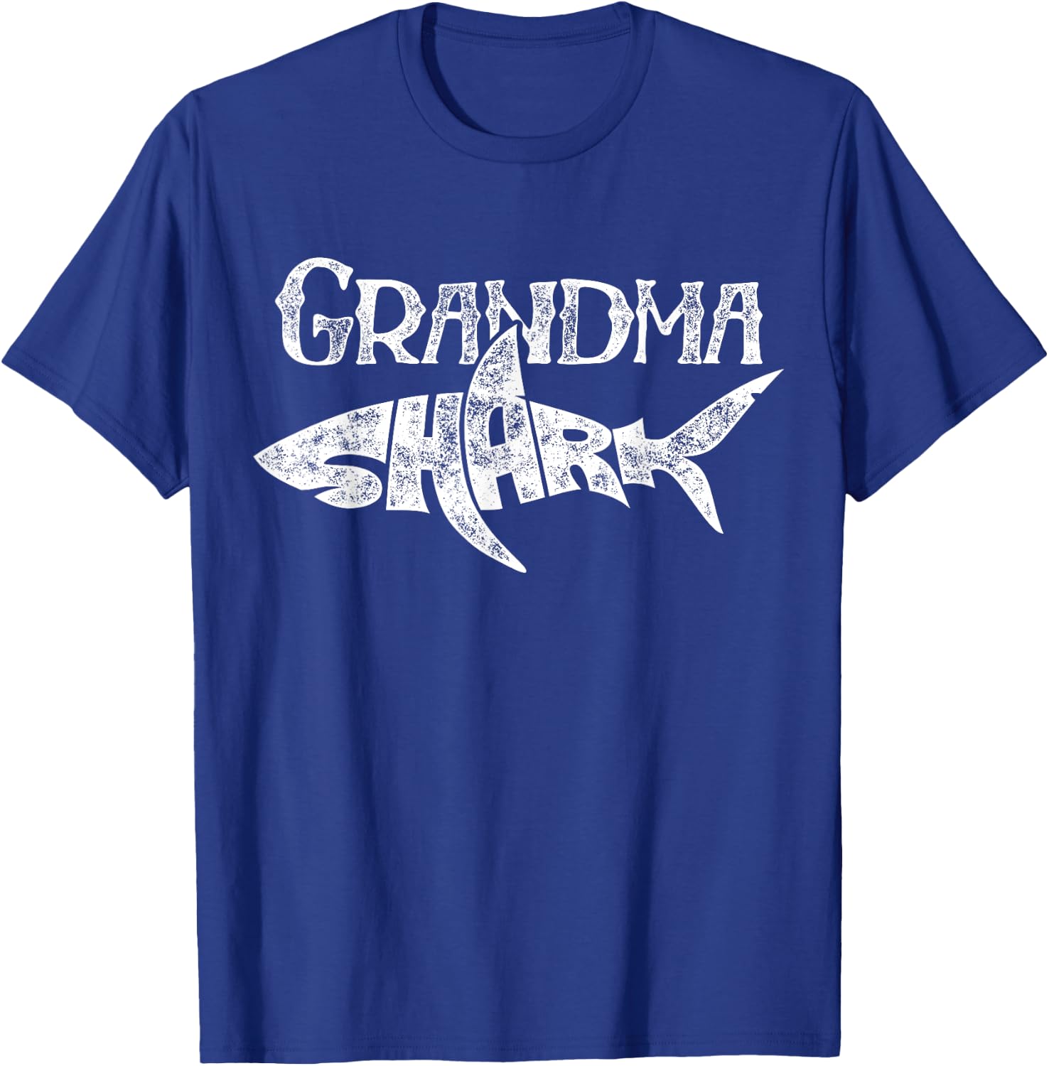 Grandma Shark T Shirt Family Matching Women Jawsome Gift T-Shirt - T-Shirt | Royal