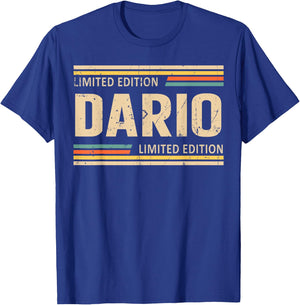 DARIO Limited Edition Shirt DARIO Name Personalized T-Shirt - T-Shirt | Royal
