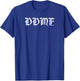 DDMF - Durham, NC College Basketball T-Shirt - T-Shirt | Royal