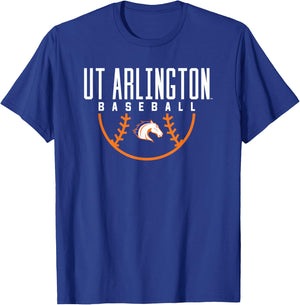 University of Texas at Arlington UTA Mavericks Baseball T-Shirt - T-Shirt | Royal