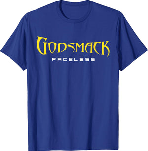 Godsmack Faceless Logo T-Shirt - T-Shirt | Royal