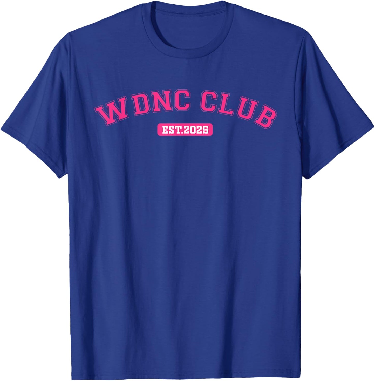 WDNC - We Do Not Care Club - I Don't Care Gen X (2 Sided) T-Shirt - T-Shirt | Royal