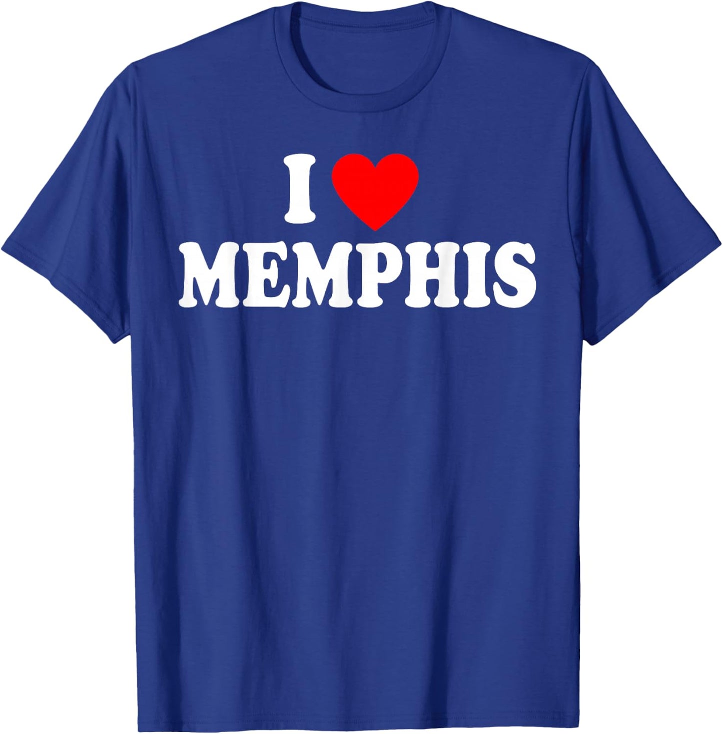 I Heart Memphis, I Love Memphis City Tennessee Classic T-Shirt - T-Shirt | Royal