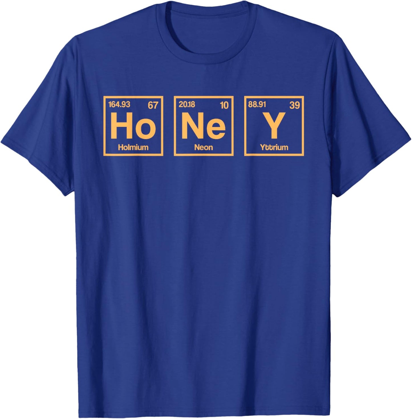 Honey Beekeeper Periodic Table Elements T-Shirt - T-Shirt | Royal