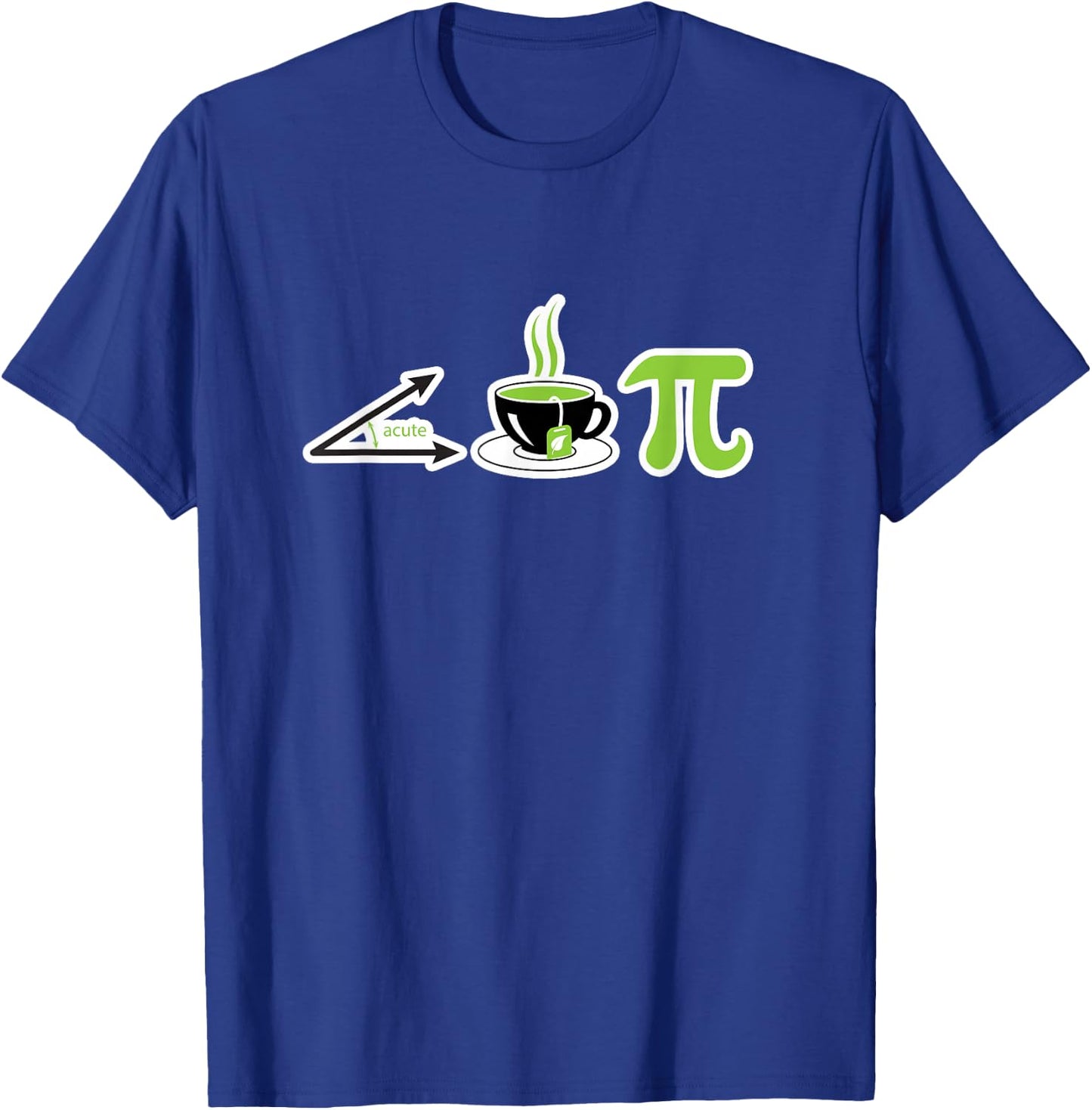 Acute Tea Pi - Cutie Pi Math Geek Tea Lover Pi Day T-Shirt - T-Shirt | Royal
