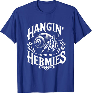 Hermit Crab Lover Shirt Ocean Animal Pet Hermit Crabs T-Shirt - T-Shirt | Royal