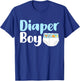 Diaper Boy T-Shirt - T-Shirt | Royal