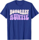 Auntie Foster Honorary Aunt Appreciation Niece Nephew Retro T-Shirt - T-Shirt | Royal