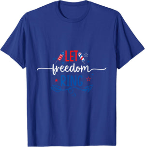 Let Freedom Ring T-Shirt - T-Shirt | Royal