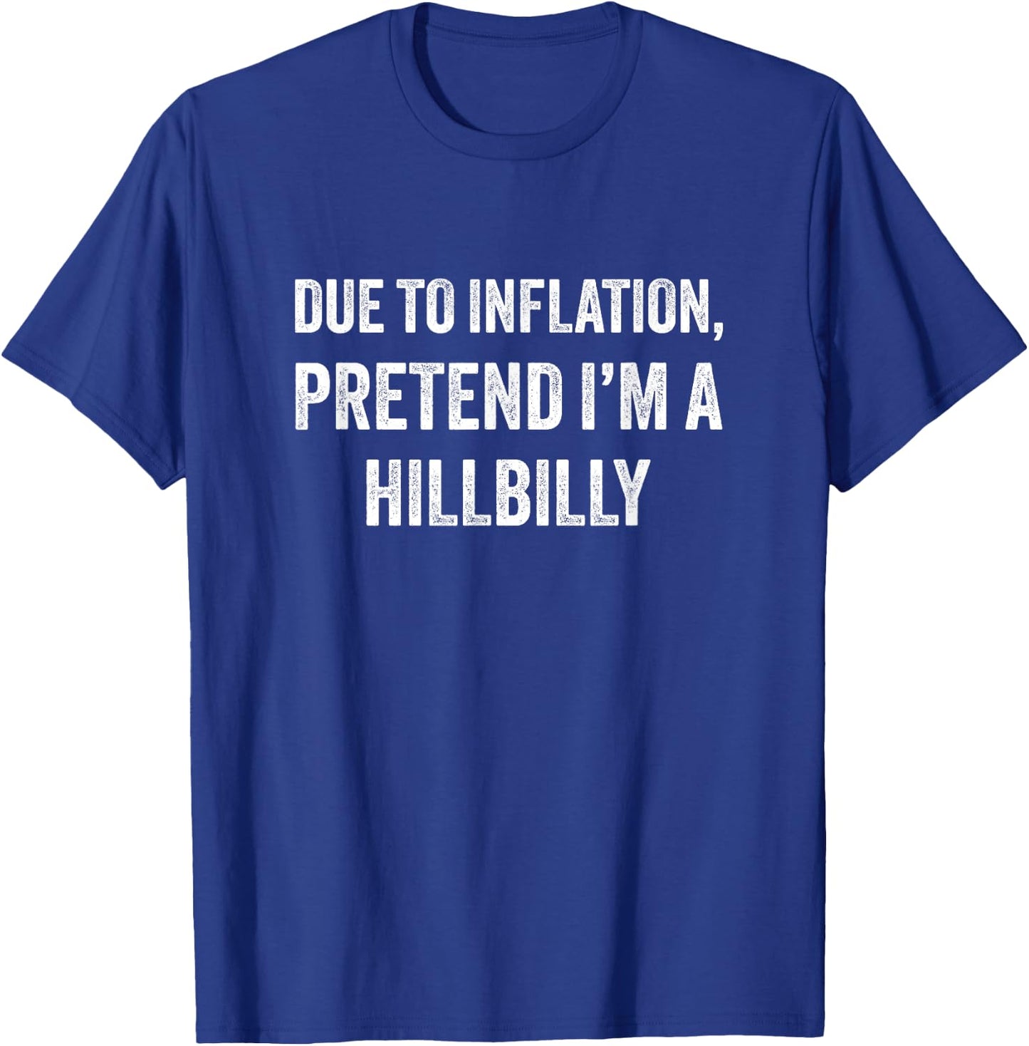 Hillbilly Halloween Costume T-Shirt - T-Shirt | Royal