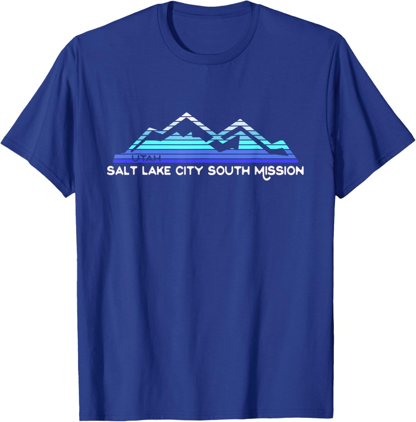 Utah Salt Lake City South Mission T-Shirt - T-Shirt | Royal