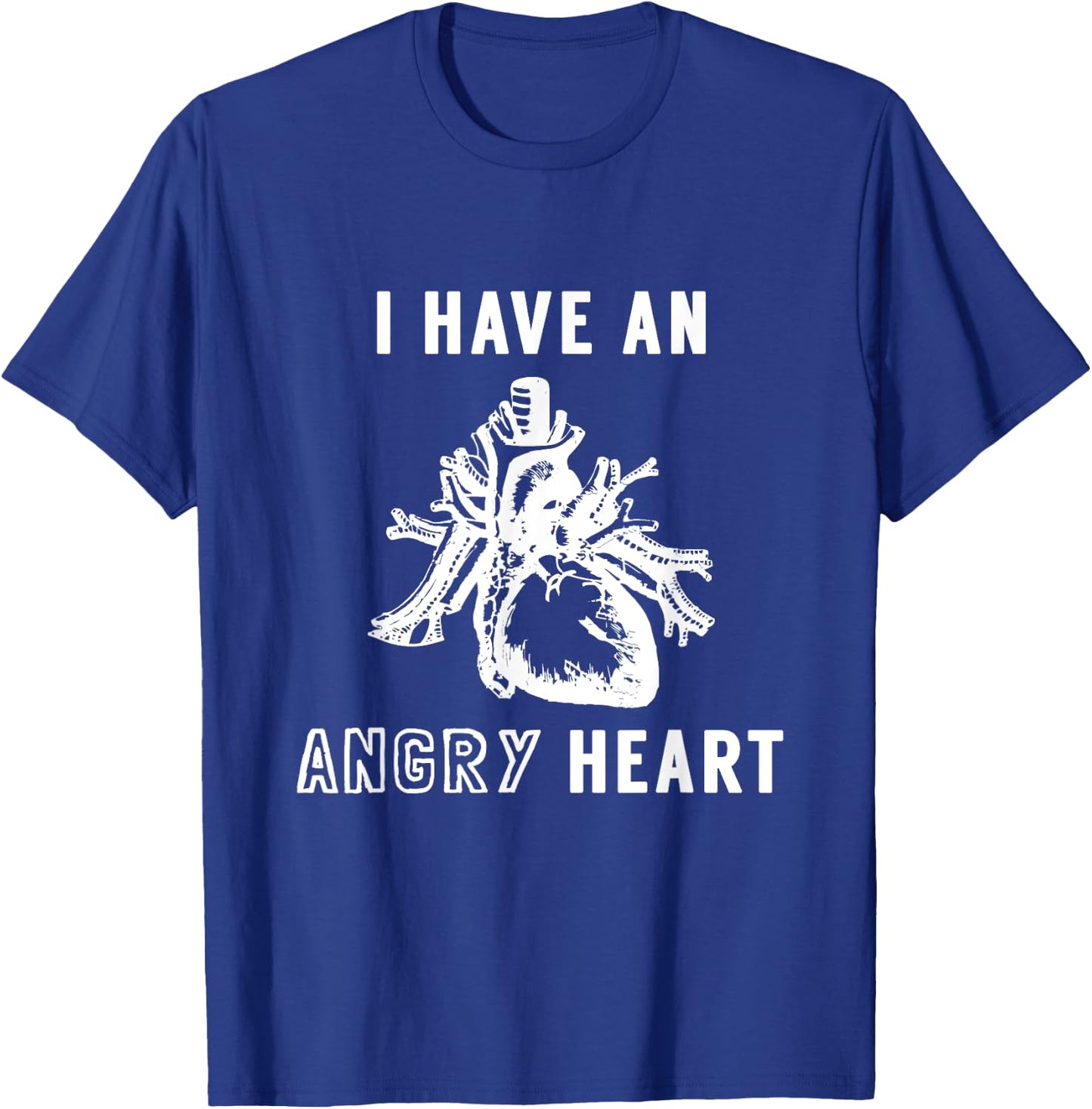 I Have An Angry Heart - Surgery Folk Punk AJJ Music T-Shirt - T-Shirt | Royal