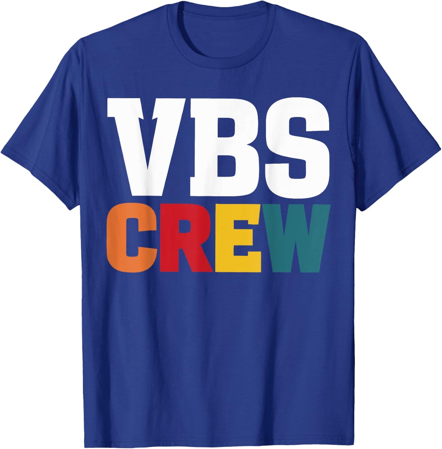 VBS Crew Faith-Based Gathering Sunday School Teacher Women Kids T-Shirt - T-Shirt | Royal