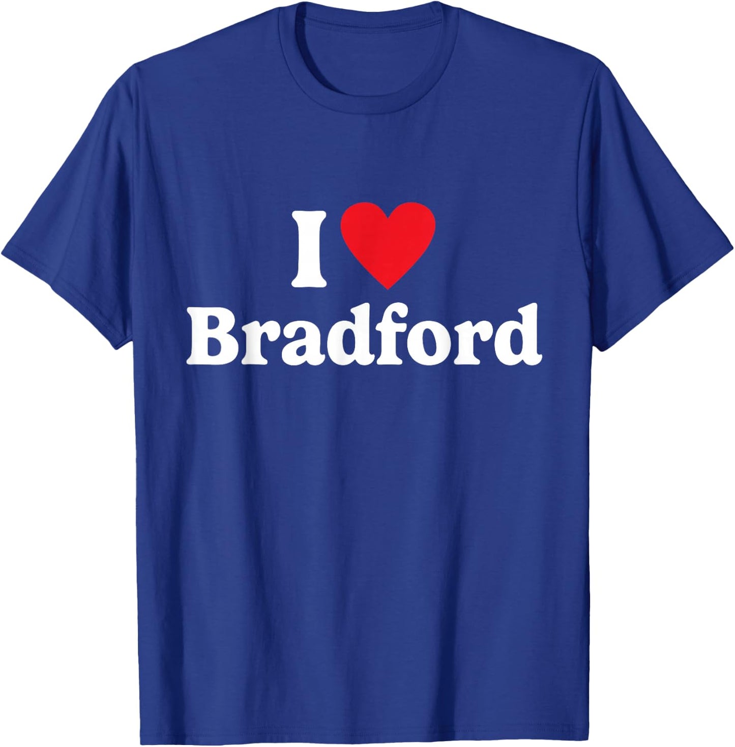 I love Bradford T-Shirt - T-Shirt | Royal