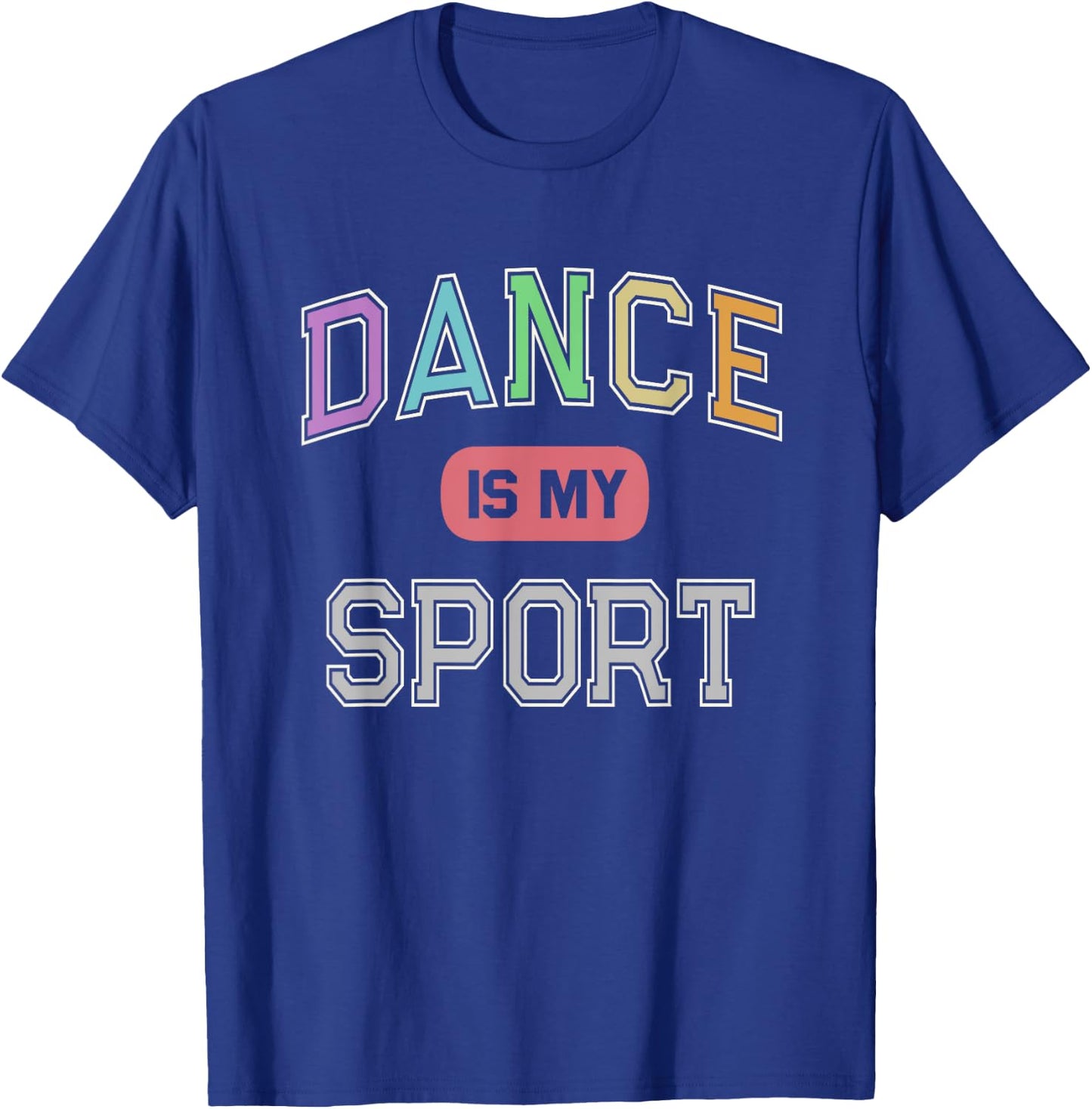 DANCE IS MY SPORT Straight Outta Dancing Class Ballet Dancer T-Shirt - T-Shirt | Royal
