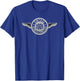 Vintage Born In 2005 Eagle Flying Classic 20th Birthday T-Shirt - T-Shirt | Royal