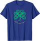 Mo Anam Cara Irish Shamrock T-Shirt - T-Shirt | Royal