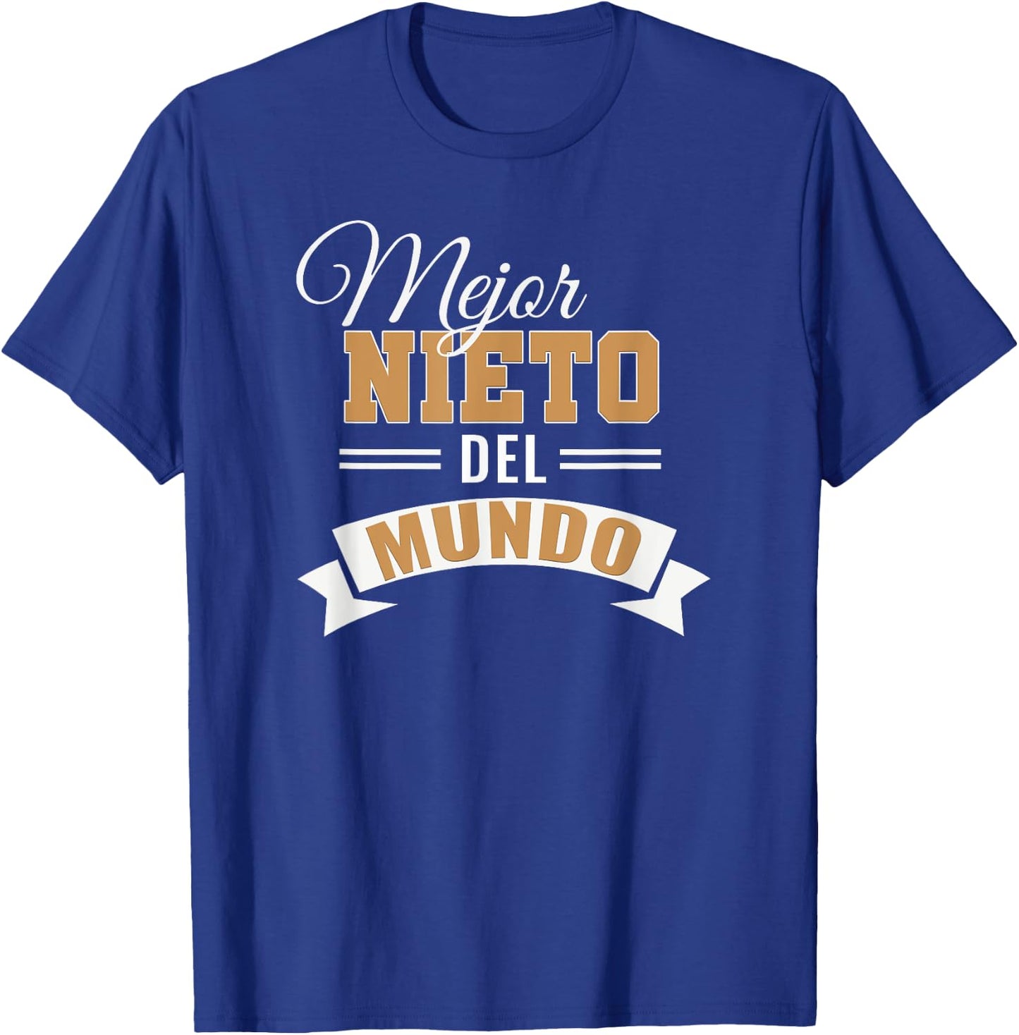 Mejor Nieto Del Mundo Spanish Grandson T-Shirt - T-Shirt | Royal