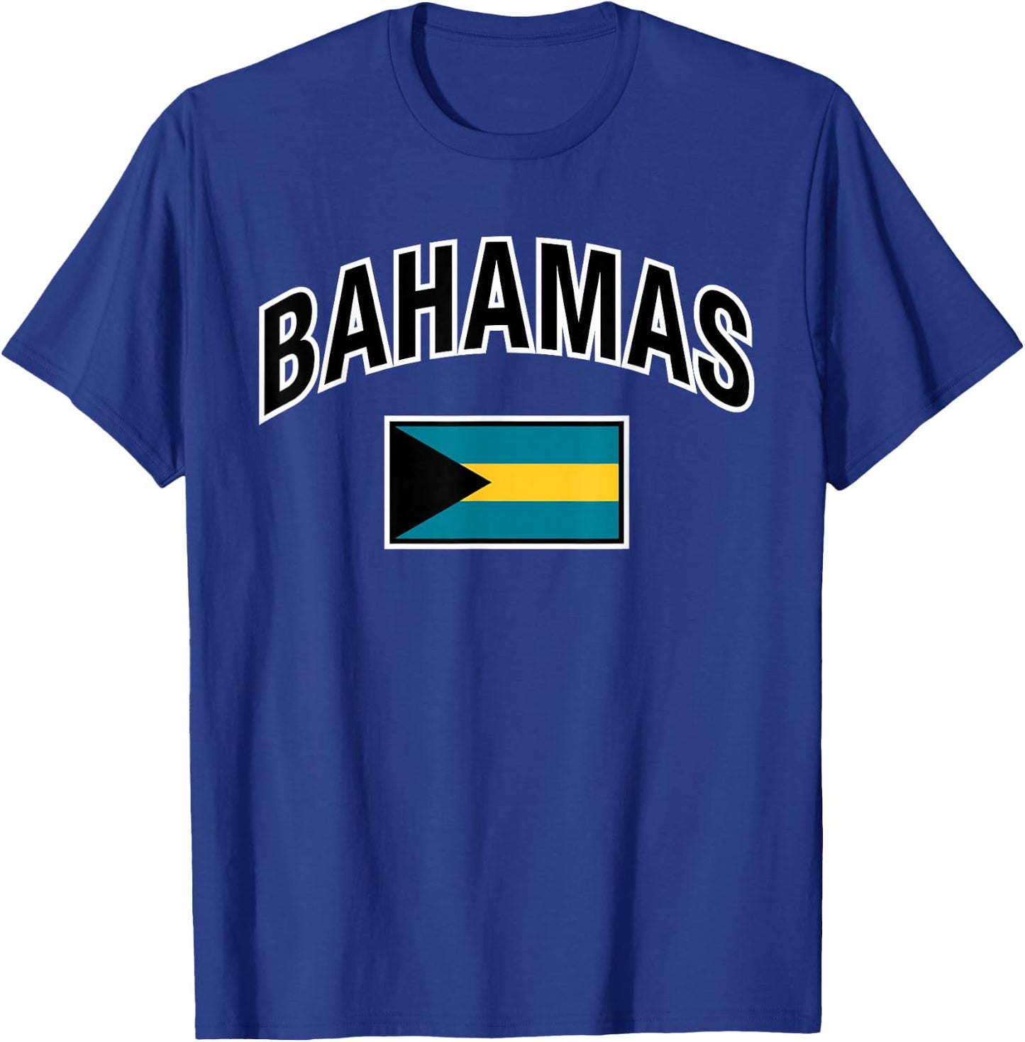 Bahamas Flag Proud Bahamian T-Shirt - T-Shirt | Royal