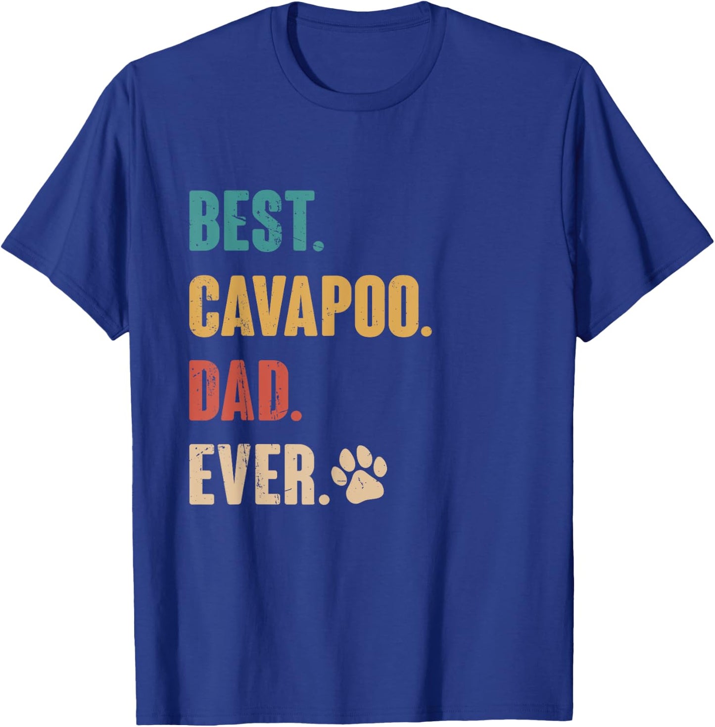 Best Cavapoo Dad Funny Cavapoo Dog Lovers Gift T-Shirt - T-Shirt | Royal