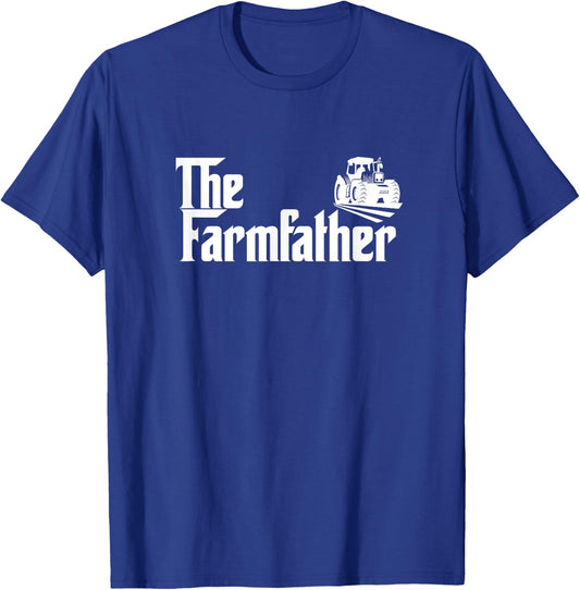 Funny Farmer Dad Gift The Farm Father T-Shirt - T-Shirt | Royal