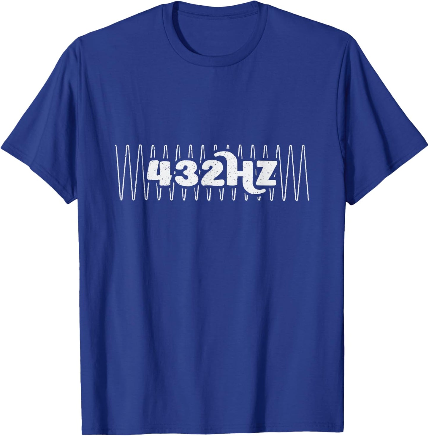 432 Hz Sacred Frequency Hertz Pi, Spiritual Tune With Nature T-Shirt - T-Shirt | Royal