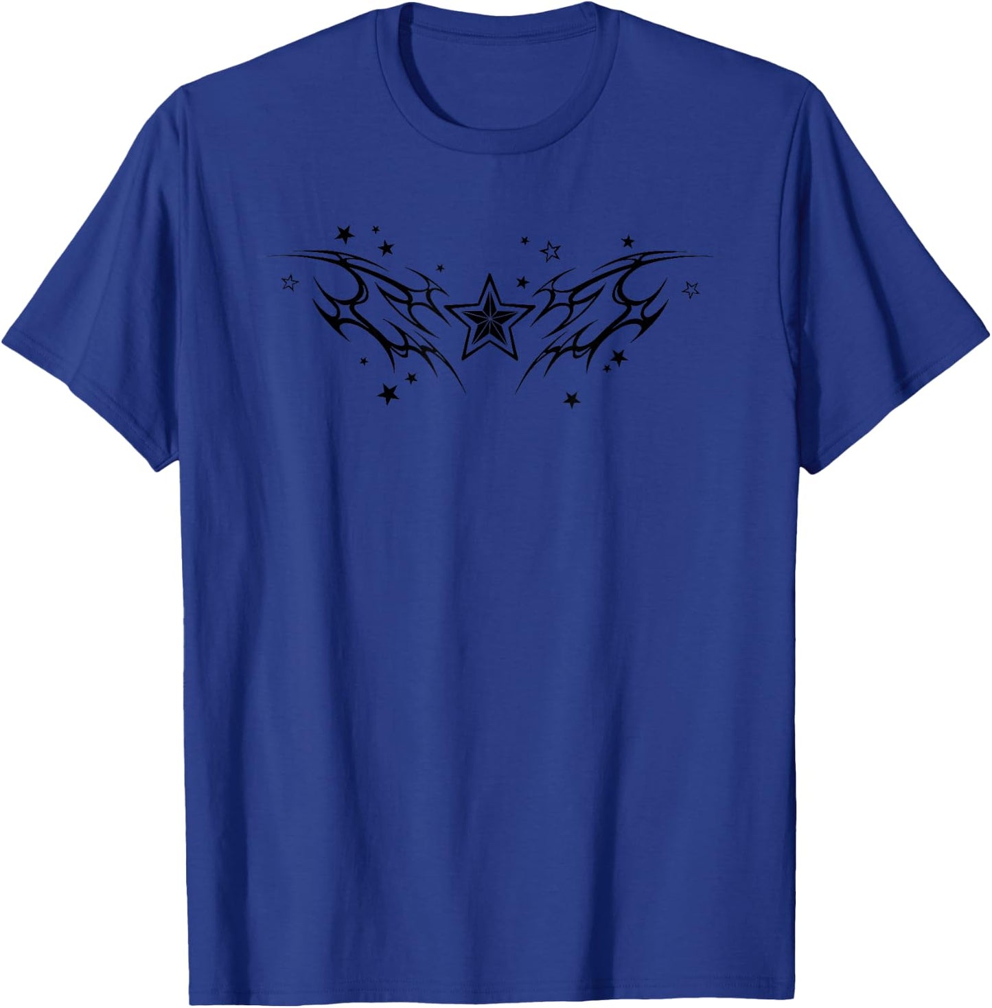 90s Y2K Tattoo Styl Star T-Shirt - T-Shirt | Royal
