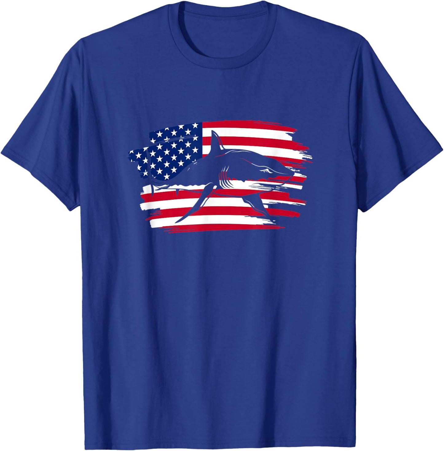 Vintage USA It's A Bad Week To Be A Seal Shark T-Shirt - T-Shirt | Royal